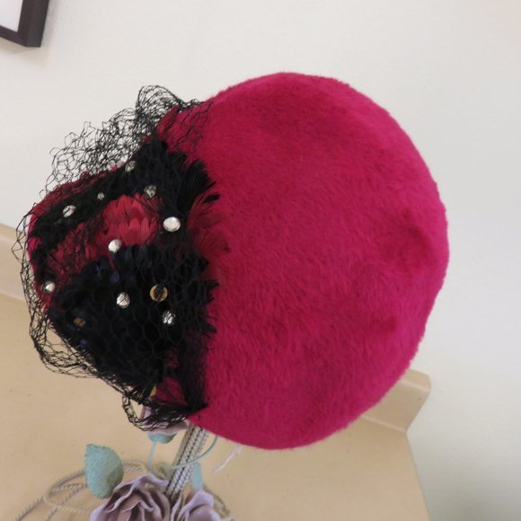 VINTAGE HAT ** MISS NARDEL OF NY** Italian import main image 7